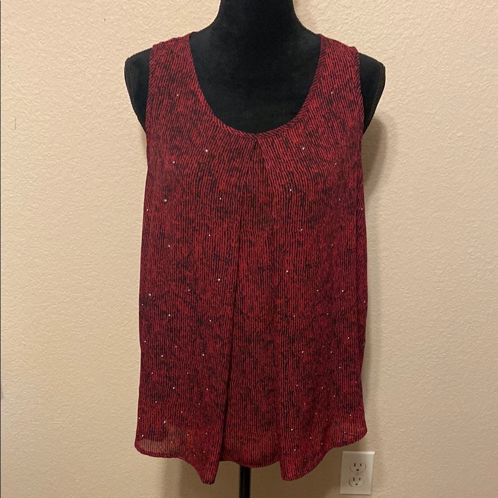 Juicy Couture Red and Black Top